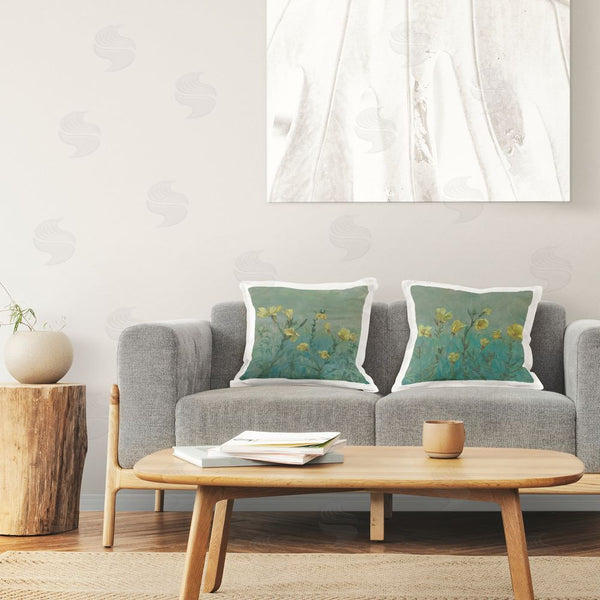 Stupell Industries Stupell Studio | Evening Primrose Flower Unfurling Printed Throw Pillow Set