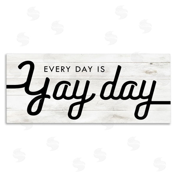 stupell industries Stupell Studio | Everyday is Yay Day Charming Minimal Planked Look