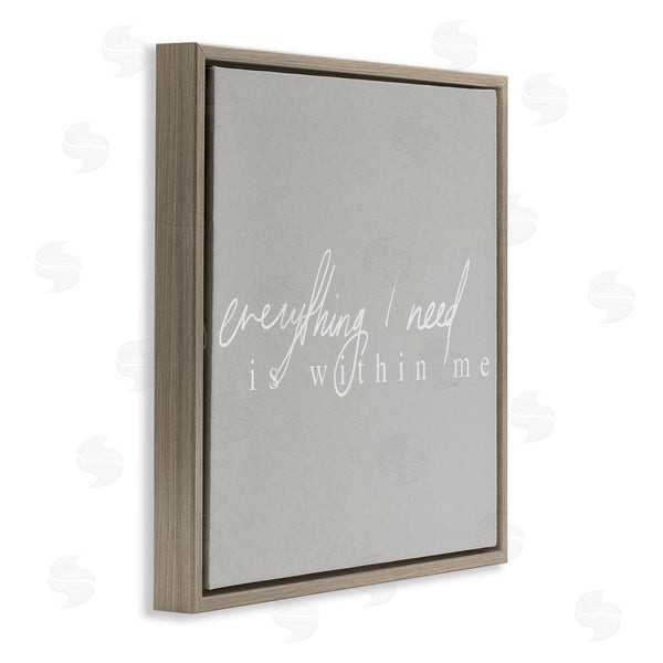 Stupell Industries Stupell Studio | Everything I Need Inspirational Wall Art