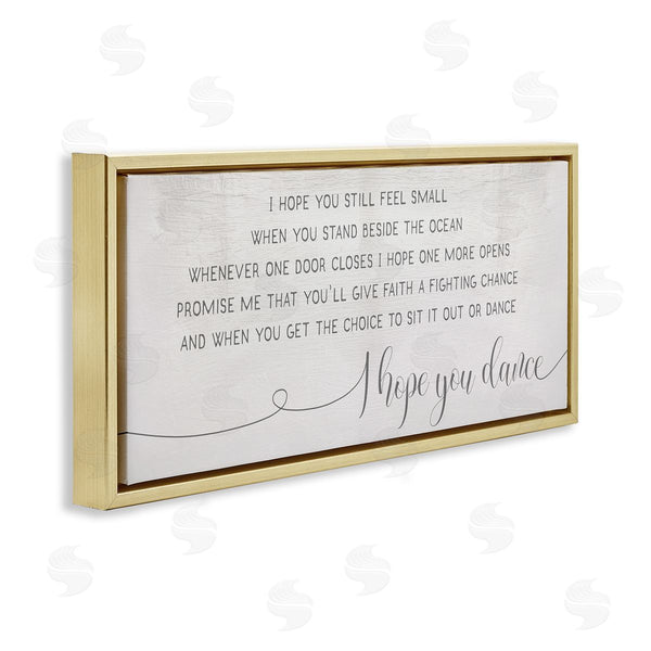 Stupell Industries Stupell Studio | Faith Fighting Chance Phrase Romantic Dance Quote