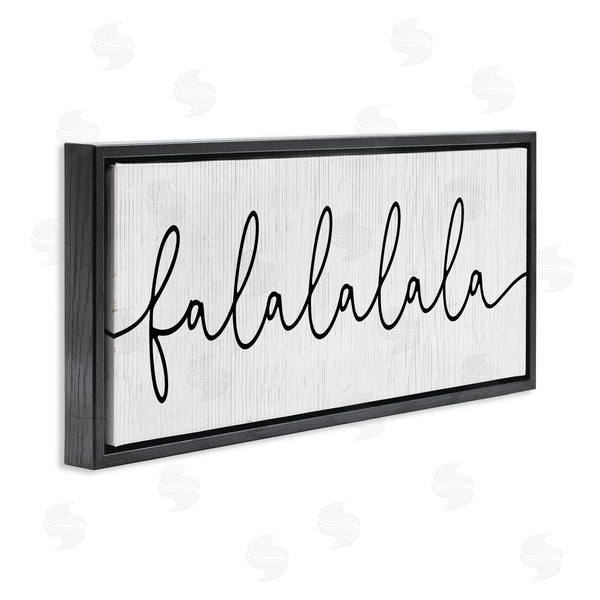 Stupell Industries Stupell Studio | Falalalala Minimal Holiday Phrase Wall Art