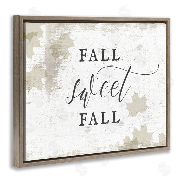 Stupell Industries Stupell Studio | Fall Sweet Fall Autumn Leaves