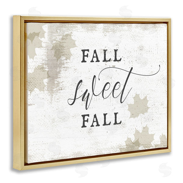 Stupell Industries Stupell Studio | Fall Sweet Fall Autumn Leaves