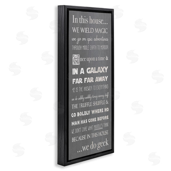 Stupell Industries Stupell Studio | Family Movie Night Phrases Wall Art