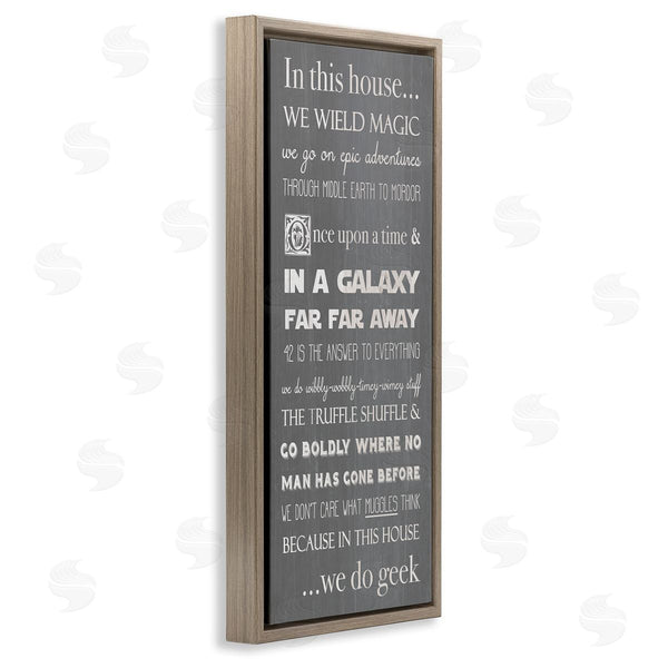 Stupell Industries Stupell Studio | Family Movie Night Phrases Wall Art