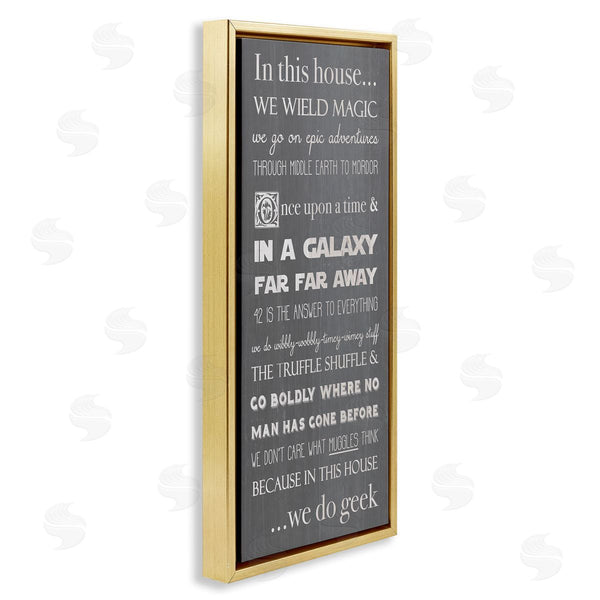 Stupell Industries Stupell Studio | Family Movie Night Phrases Wall Art
