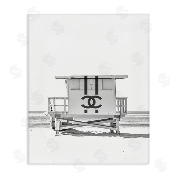 stupell industries Stupell Studio | Fashion Brand Beach Hut Wall Art