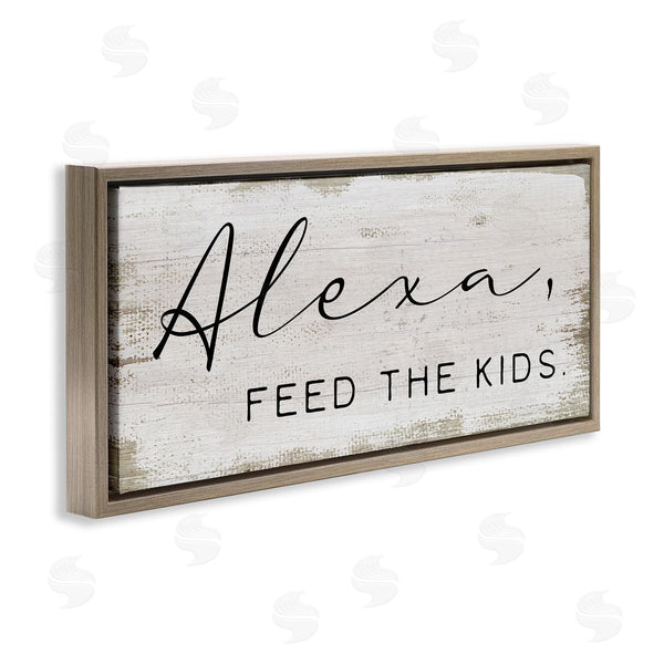 Stupell Industries Stupell Studio | Feed The Kids Humor Wall Art