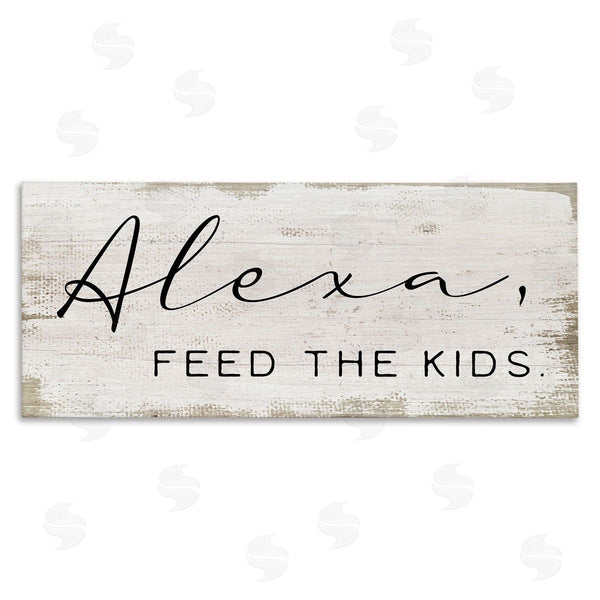 stupell industries Stupell Studio | Feed The Kids Humor Wall Art
