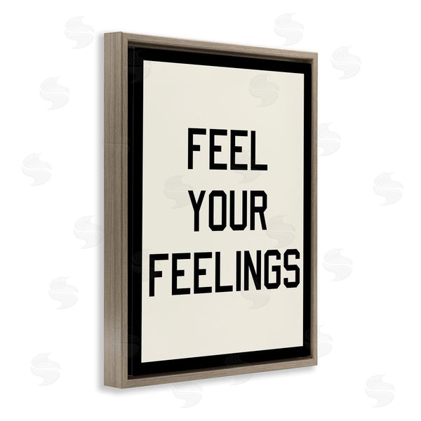 Stupell Industries Stupell Studio | Feel Your Feelings Phrase Wall Art