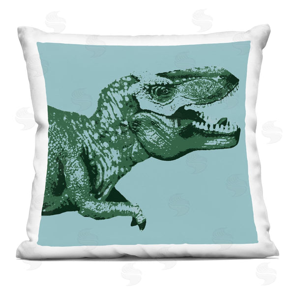 stupell industries Stupell Studio | Fierce Dinosaur Stencil Style T-Rex Printed Throw Pillow
