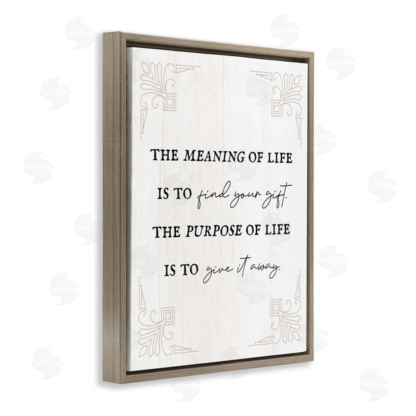 Stupell Industries Stupell Studio | Find Your Gift Phrase Wall Art