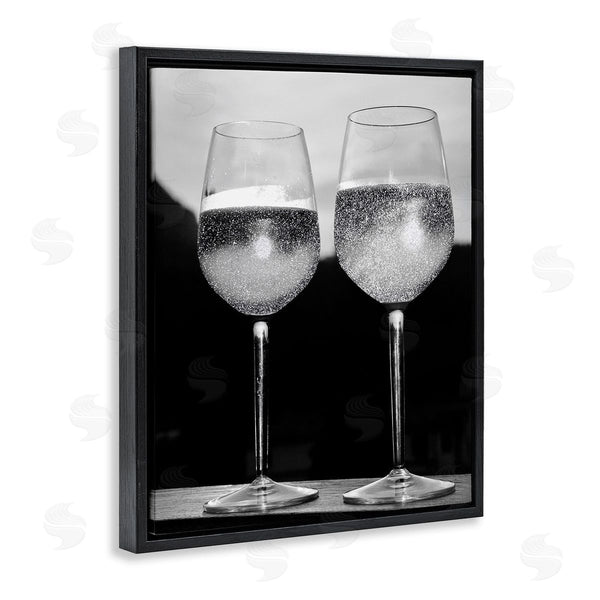 Stupell Industries Stupell Studio | Fizzy Champagne Glasses Wall Art