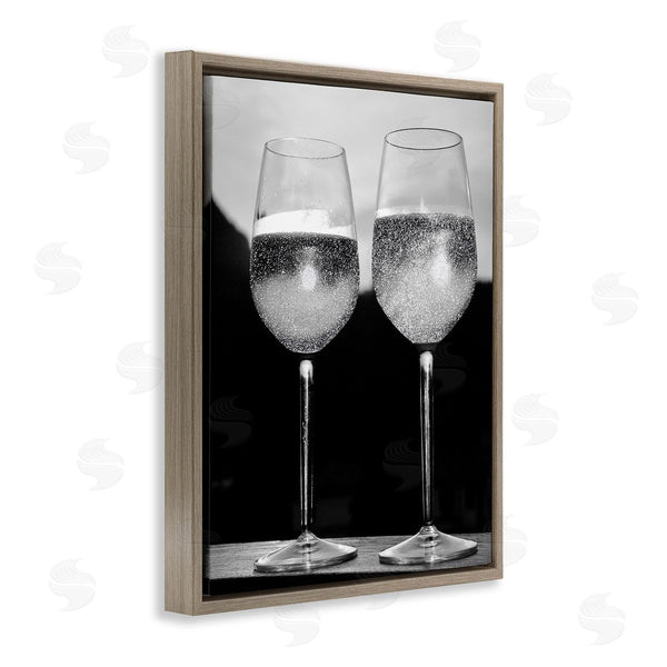 Stupell Industries Stupell Studio | Fizzy Champagne Glasses Wall Art