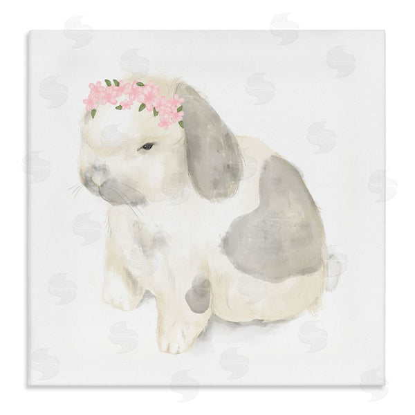 stupell industries Stupell Studio | Floral Crown Baby Bunny Soft Animal Illustration
