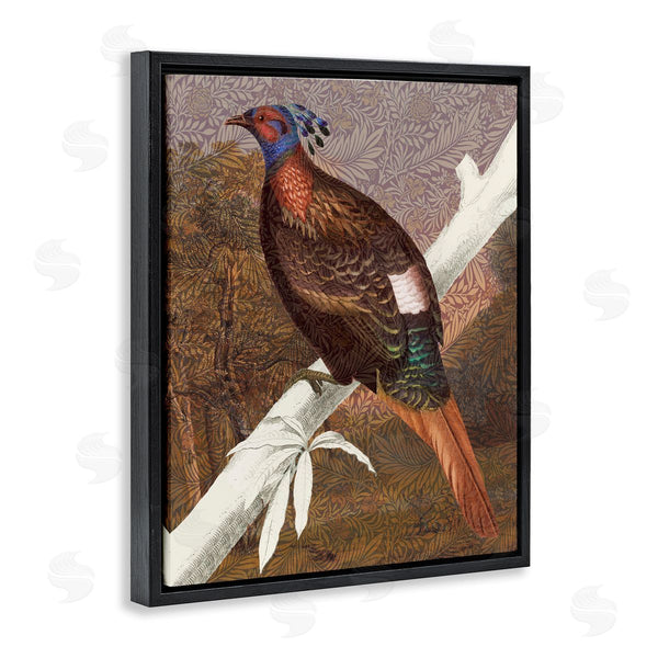 Stupell Industries Stupell Studio | Floral Patterned Pheasant Wall Art