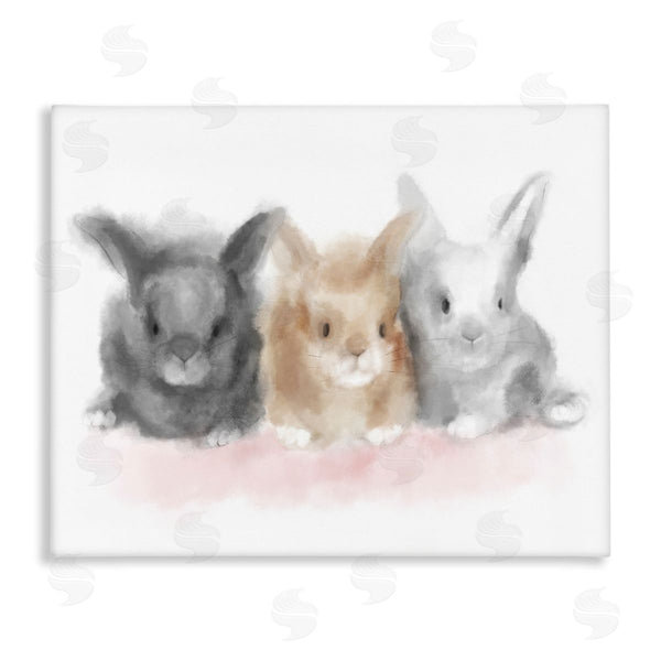 stupell industries Stupell Studio | Fluffy Bunnies Nursery Animals
