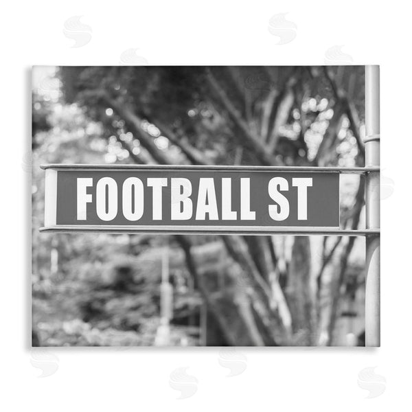stupell industries Stupell Studio | Football Street Sign Wall Art
