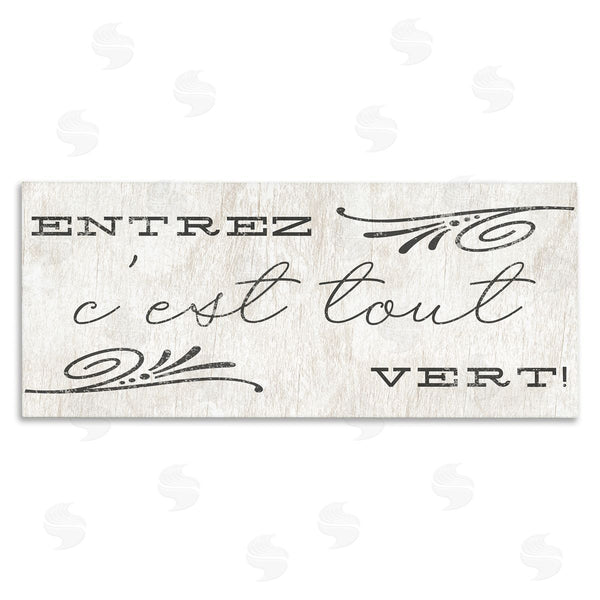 stupell industries Stupell Studio | French Come In Phrase Wall Art
