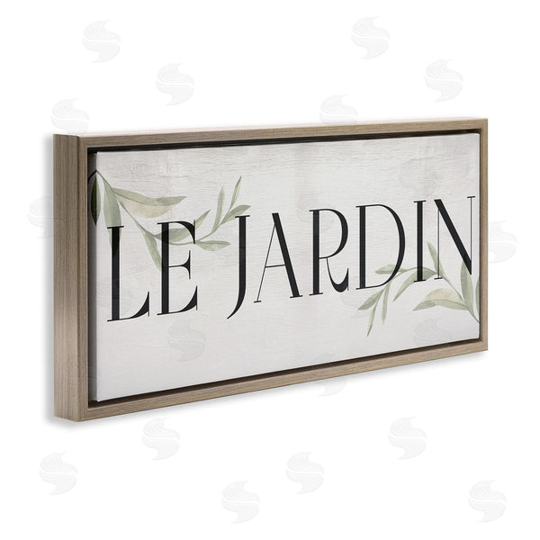 Stupell Industries Stupell Studio | French Garden Phrase Wall Art