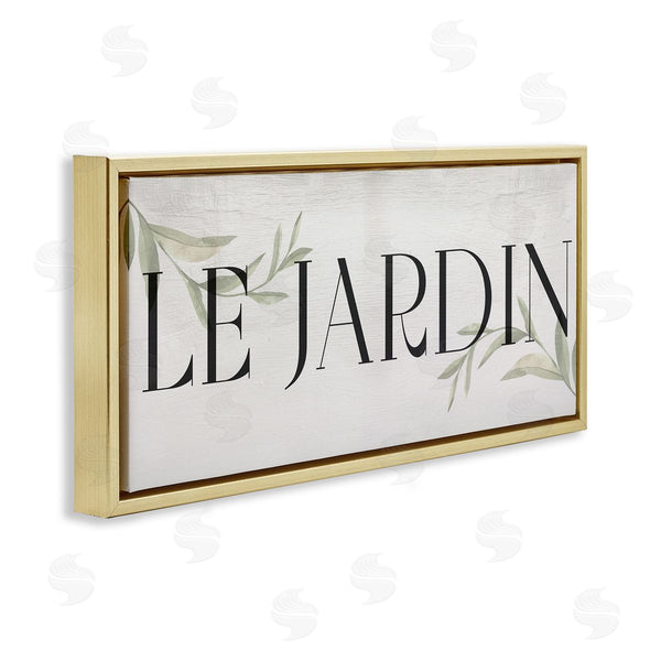 Stupell Industries Stupell Studio | French Garden Phrase Wall Art