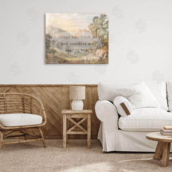 Stupell Industries Stupell Studio | Fresh Air Sentiment Landscape Wall Art