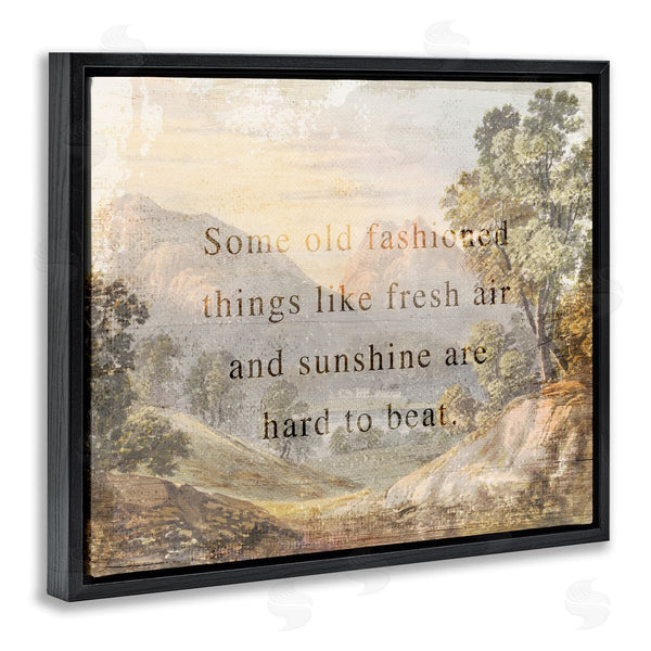 Stupell Industries Stupell Studio | Fresh Air Sentiment Landscape Wall Art