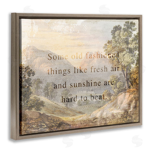 Stupell Industries Stupell Studio | Fresh Air Sentiment Landscape Wall Art