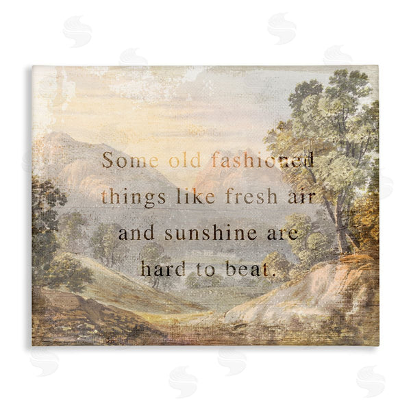 stupell industries Stupell Studio | Fresh Air Sentiment Landscape Wall Art