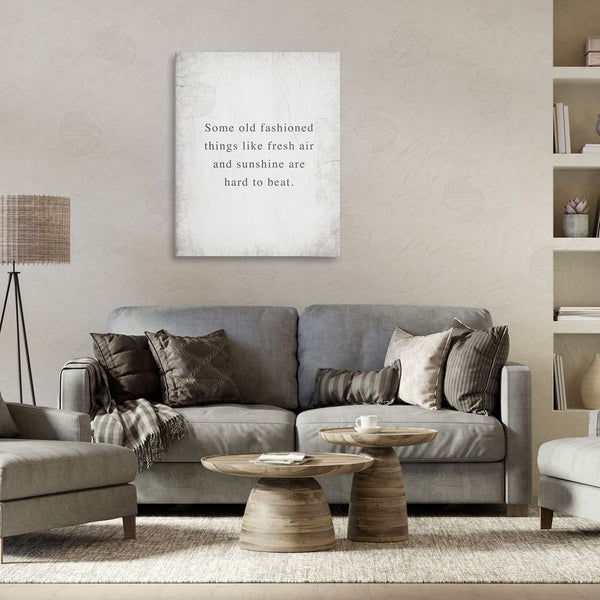 Stupell Industries Stupell Studio | Fresh Air & Sunshine Sentiment Wall Art