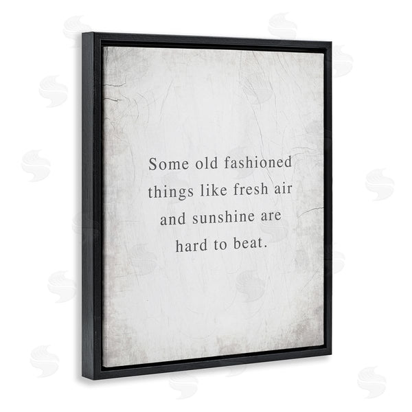 Stupell Industries Stupell Studio | Fresh Air & Sunshine Sentiment Wall Art