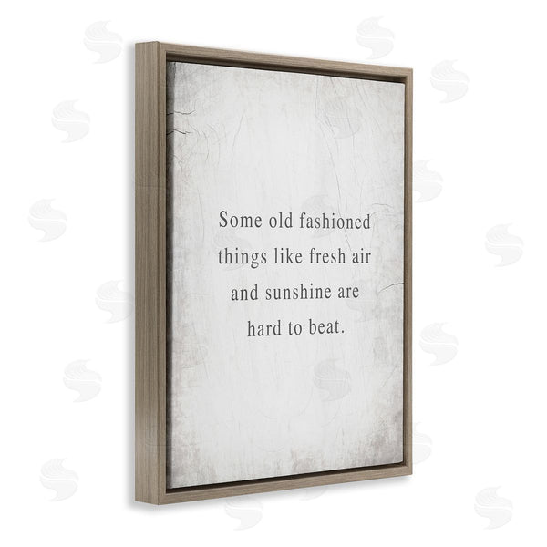 Stupell Industries Stupell Studio | Fresh Air & Sunshine Sentiment Wall Art