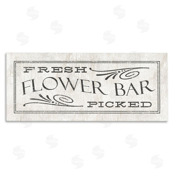 stupell industries Stupell Studio | Fresh Picked Flower Bar Sign Wall Art