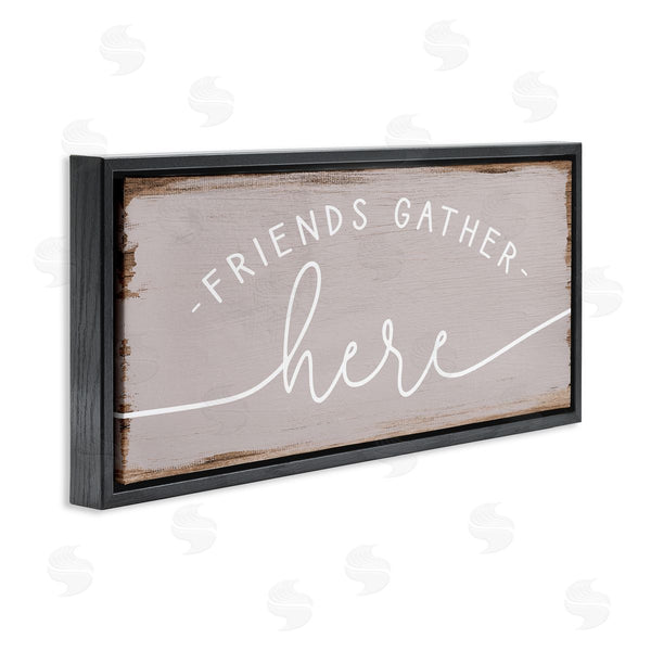 Stupell Industries Stupell Studio | Friends Gather Here Charming Wall Art