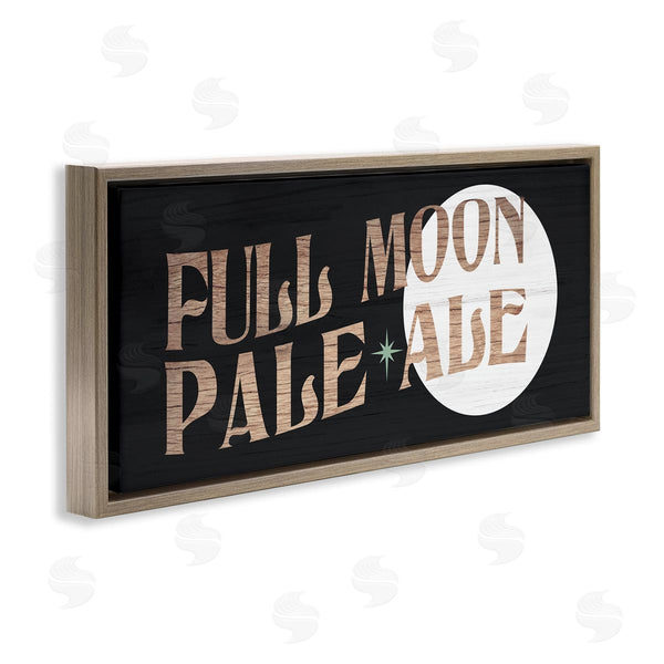 Stupell Industries Stupell Studio | Full Moon Pale Ale Wall Art