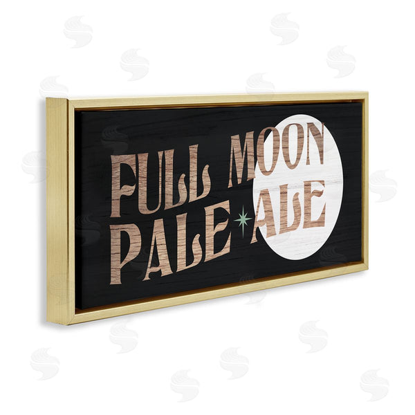 Stupell Industries Stupell Studio | Full Moon Pale Ale Wall Art