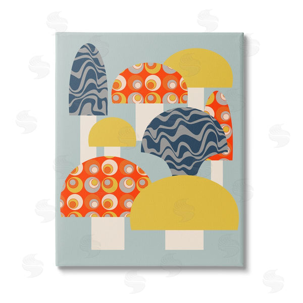 stupell industries Stupell Studio | Fun Patterned Mushrooms Wall Art