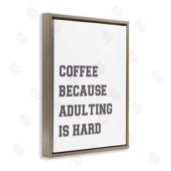 Stupell Industries Stupell Studio | Funny Adulting Is Hard Wall Art