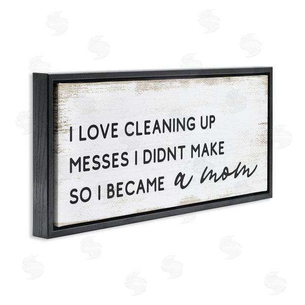Stupell Industries Stupell Studio | Funny Became A Mom Design