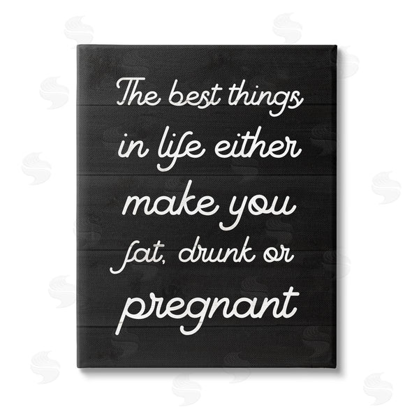 stupell industries Stupell Studio | Funny Best Things In Life Wall Art