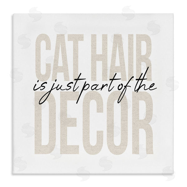 stupell industries Stupell Studio | Funny Cat Hair Pet Phrase Wall Art