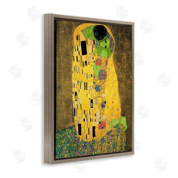 Stupell Industries Stupell Studio | Funny Classic Klimt Aliens Wall Art