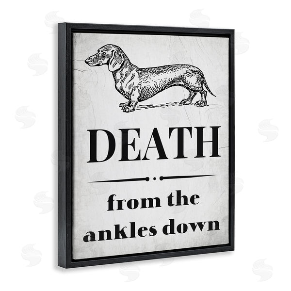 Stupell Industries Stupell Studio | Funny Dachshund Dog Ankles