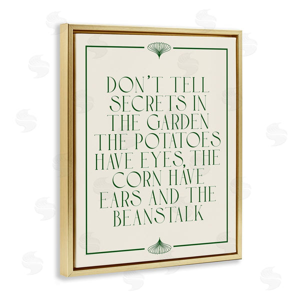 Stupell Industries Stupell Studio | Funny Gardener Secrets