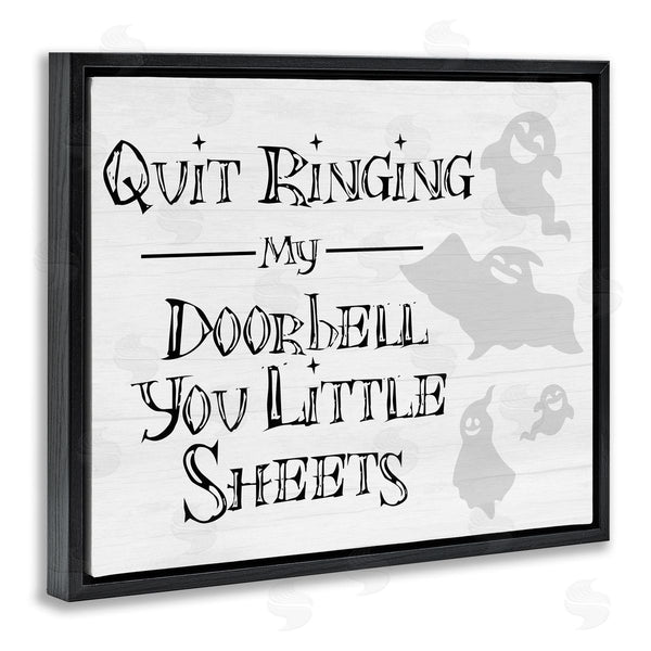 Stupell Industries Stupell Studio | Funny Halloween Smiling Ghosts Wall Art