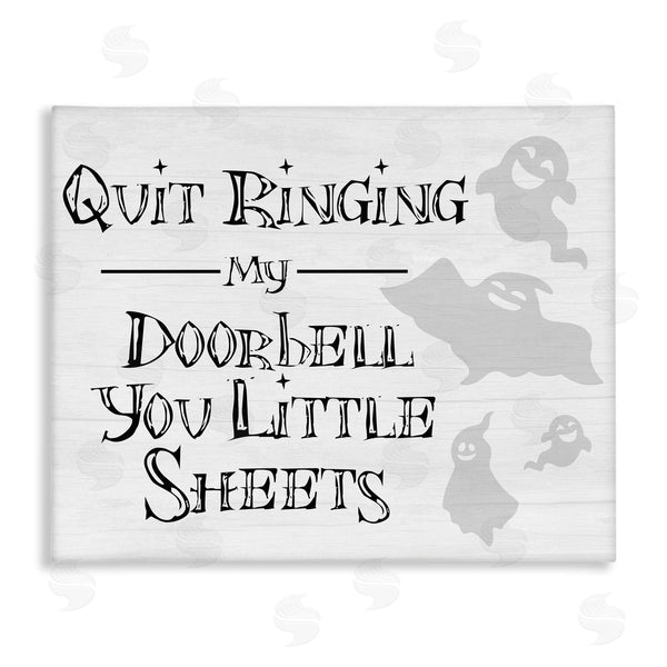 stupell industries Stupell Studio | Funny Halloween Smiling Ghosts Wall Art