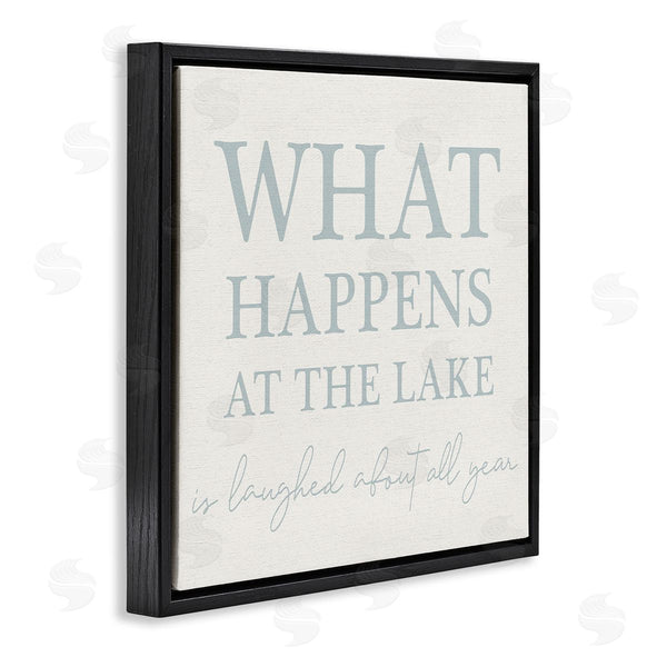 Stupell Industries Stupell Studio | Funny Lake House Phrase Wall Art