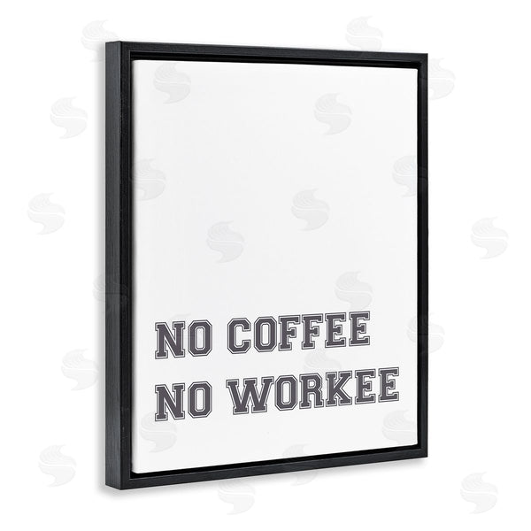 Stupell Industries Stupell Studio | Funny No Coffee Phrase Wall Art