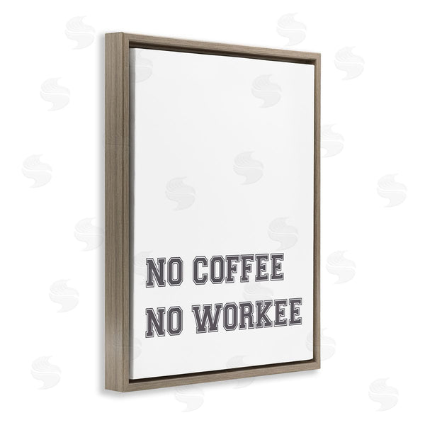 Stupell Industries Stupell Studio | Funny No Coffee Phrase Wall Art