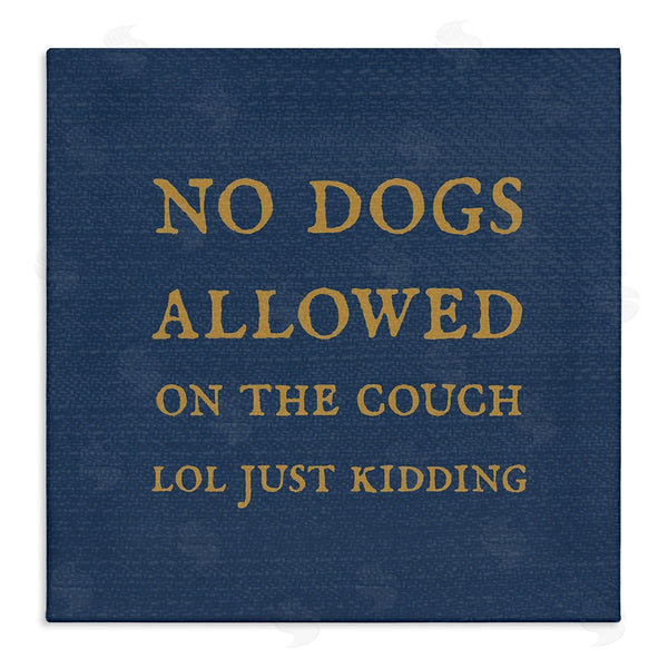 stupell industries Stupell Studio | Funny No Dogs Allowed Pet Phrase Wall Art